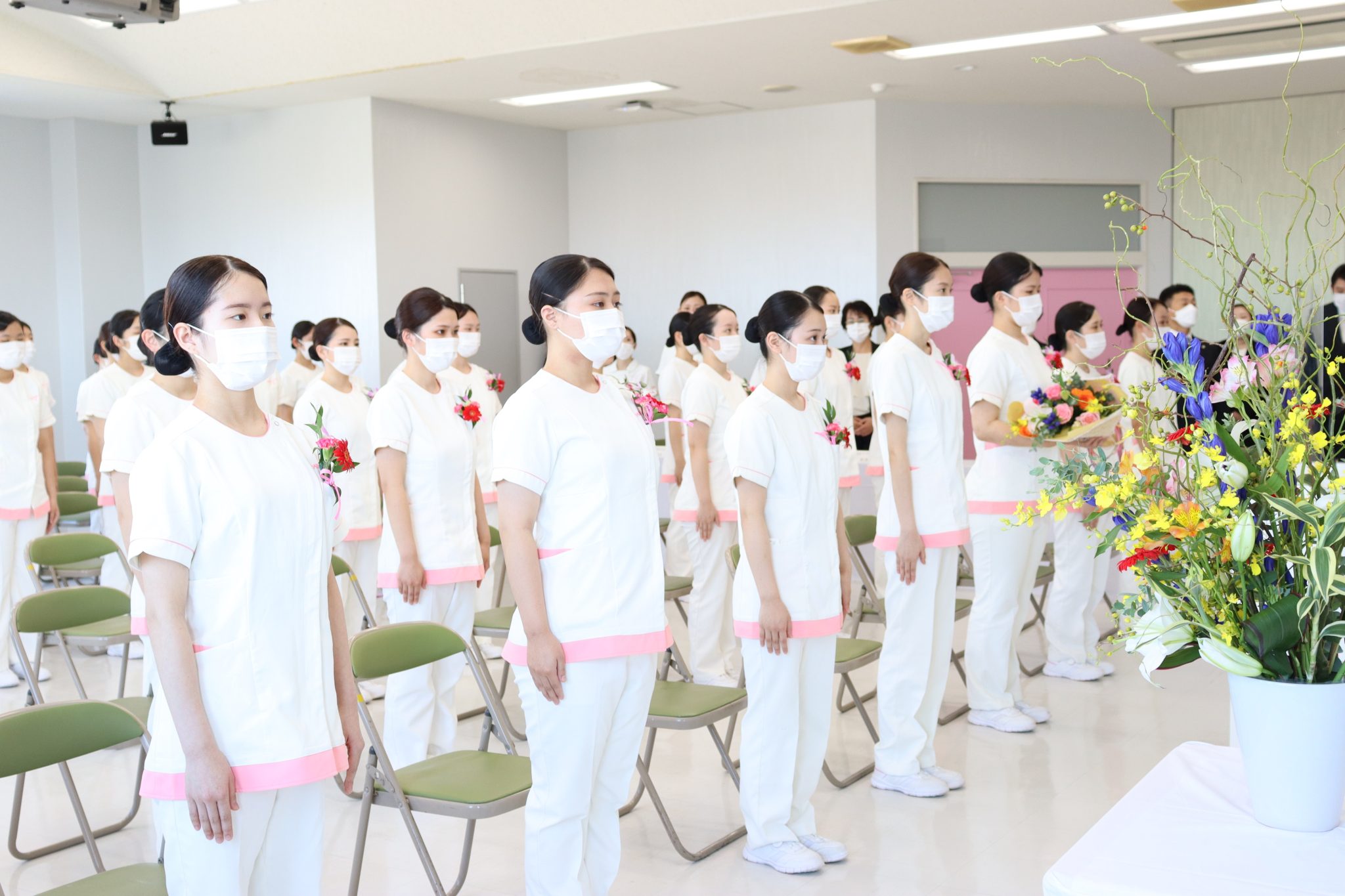 🎀令和4年度 第1回 河原医療大学校 新居浜校 歯科衛生学科 宣誓式🎀歯科衛生学科2年🦷 河原医療大学校 新居浜校